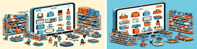 Online ve Fiziksel Satış Noktalarının Karşılaştırması